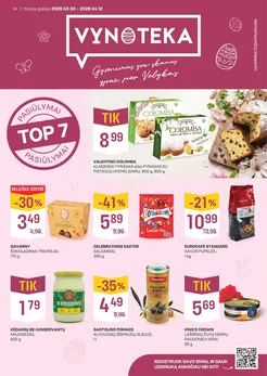 VYNOTEKA akcijų leidinys